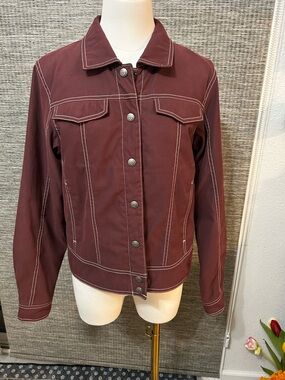 Classic Ariat Women's Maroon Western Style Jacket